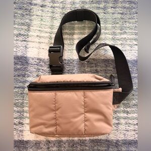 Calpak Luka Belt Bag in Chocolate